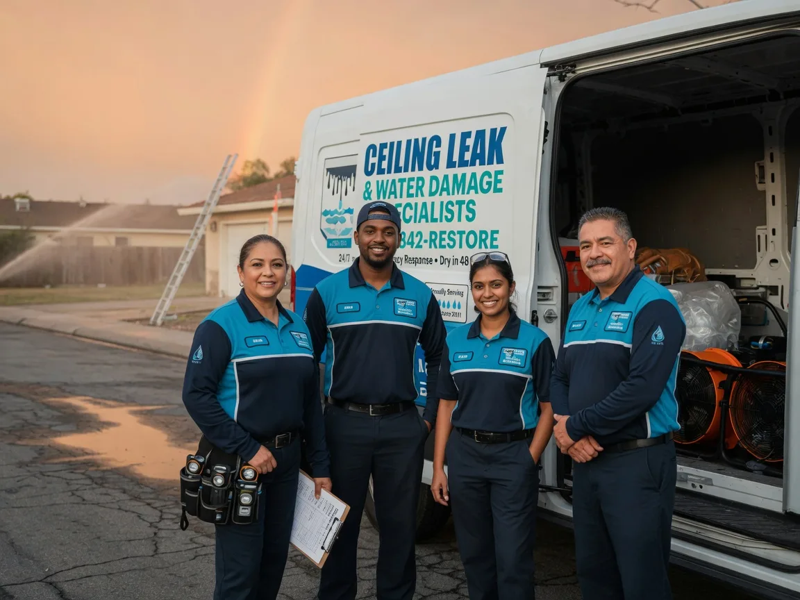 Ceiling Leak Cleanup company in Saint Helena, CA